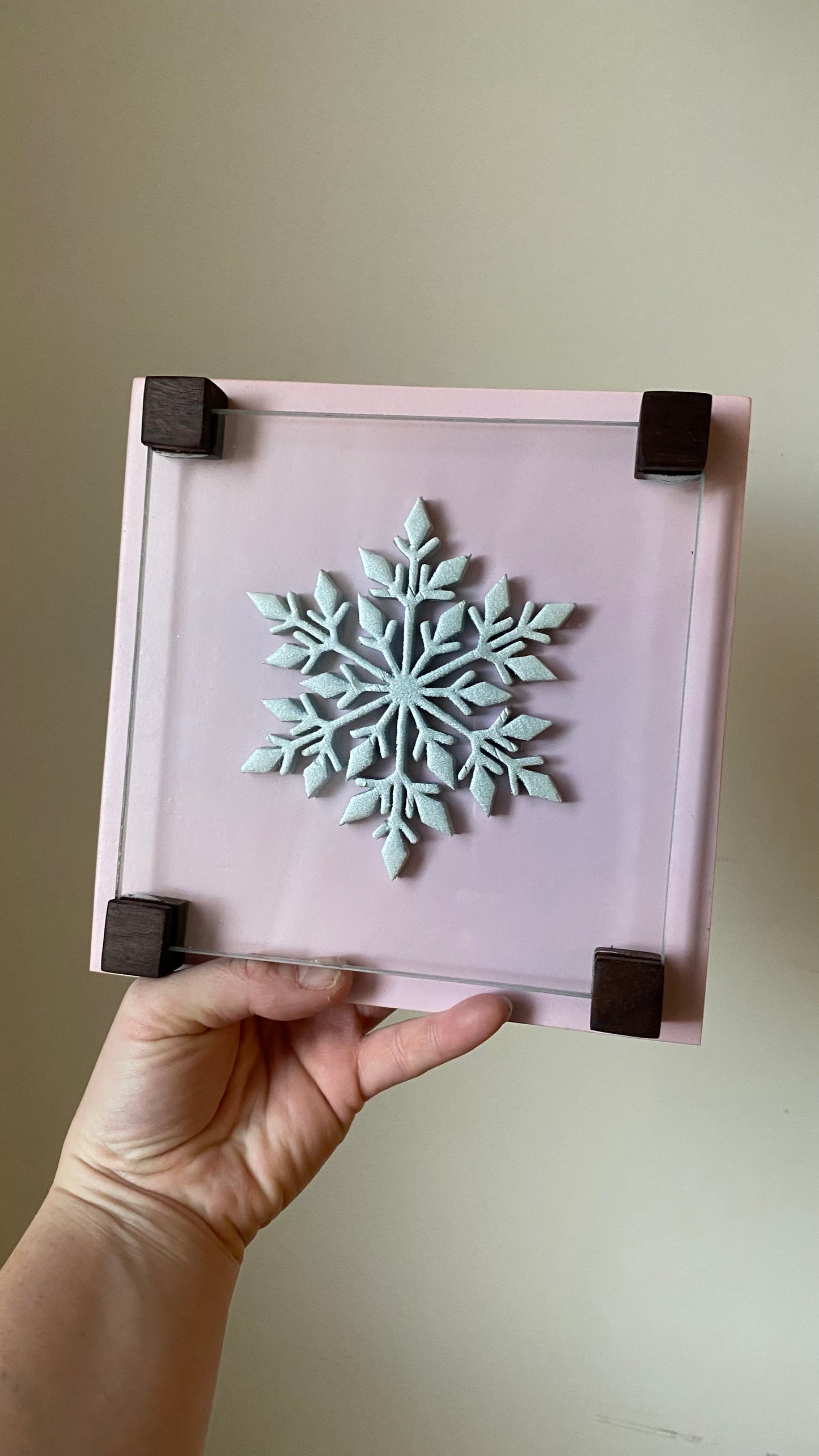 Glass Snowflake Minis