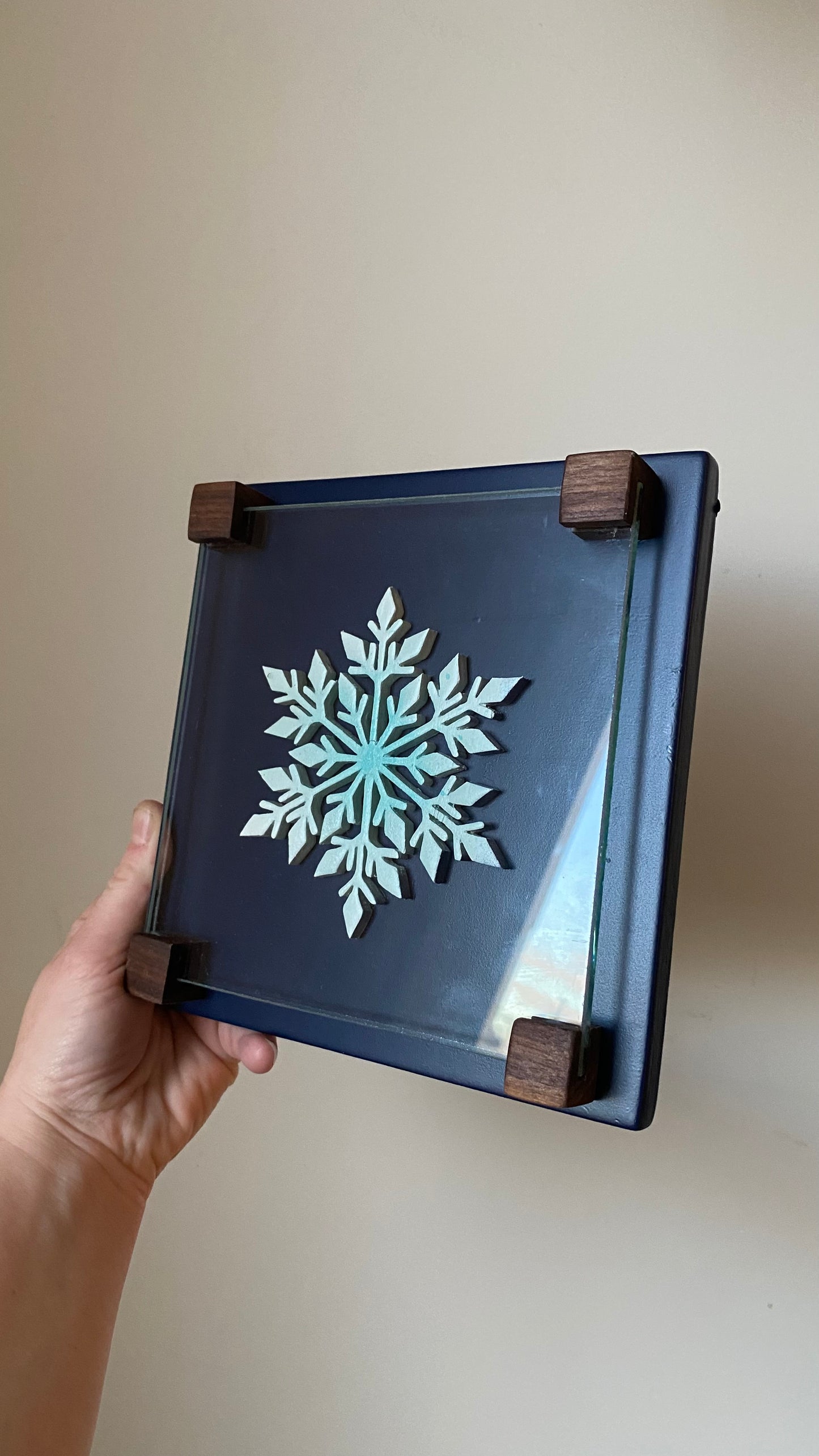 Glass Snowflake Minis