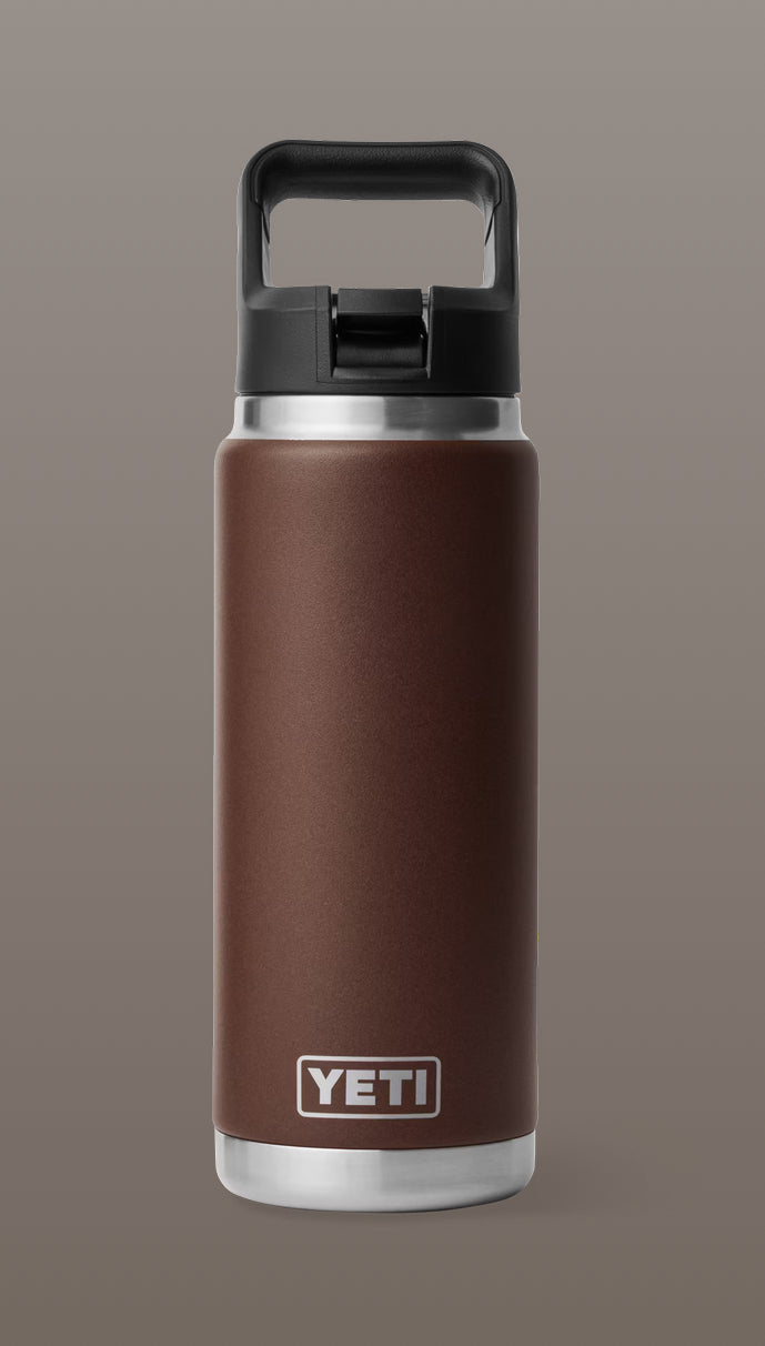 26oz Customized Yeti Bottle with Colour-Matched Straw Cap