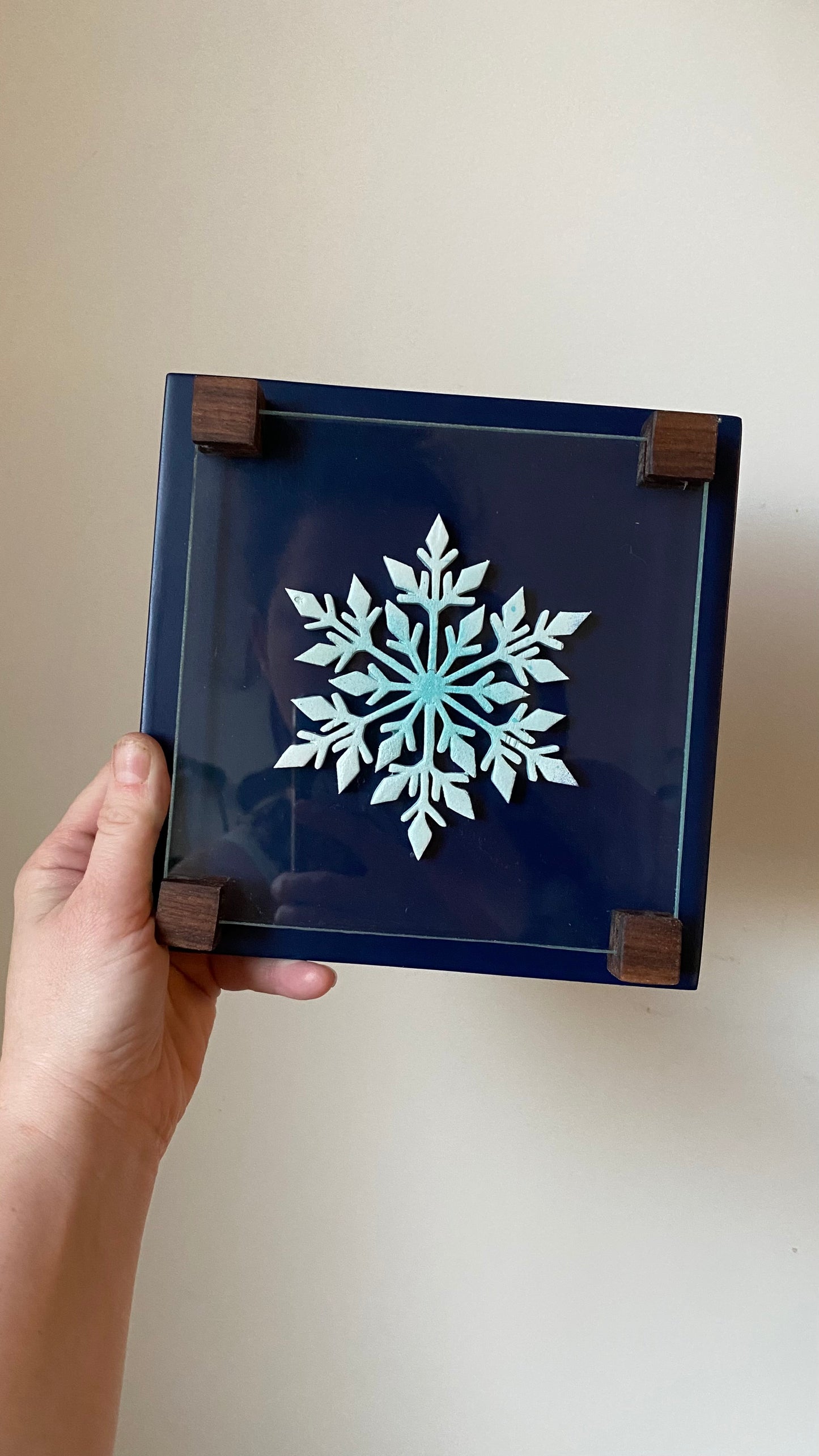 Glass Snowflake Minis