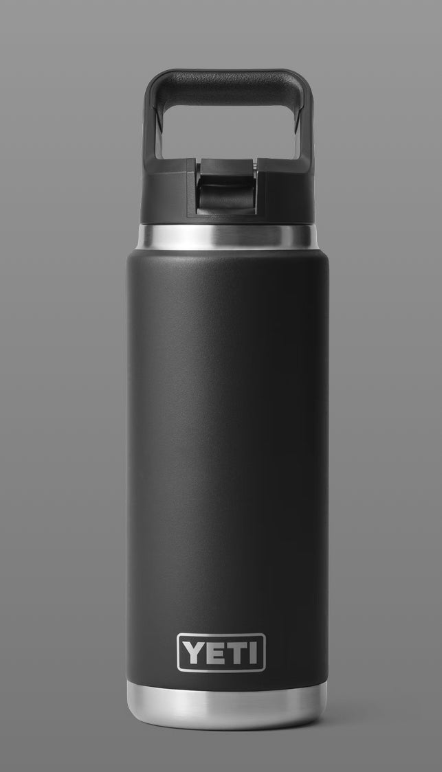 26oz Customized Yeti Bottle with Colour-Matched Straw Cap