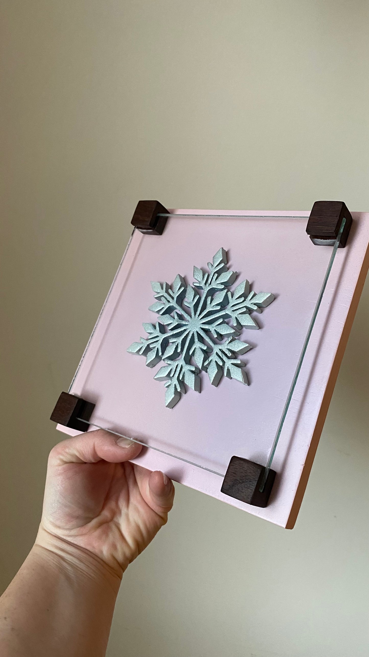 Glass Snowflake Minis