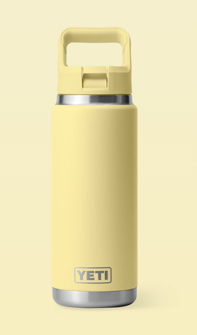 26oz Customized Yeti Bottle with Colour-Matched Straw Cap