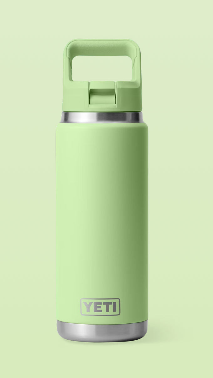 26oz Customized Yeti Bottle with Colour-Matched Straw Cap