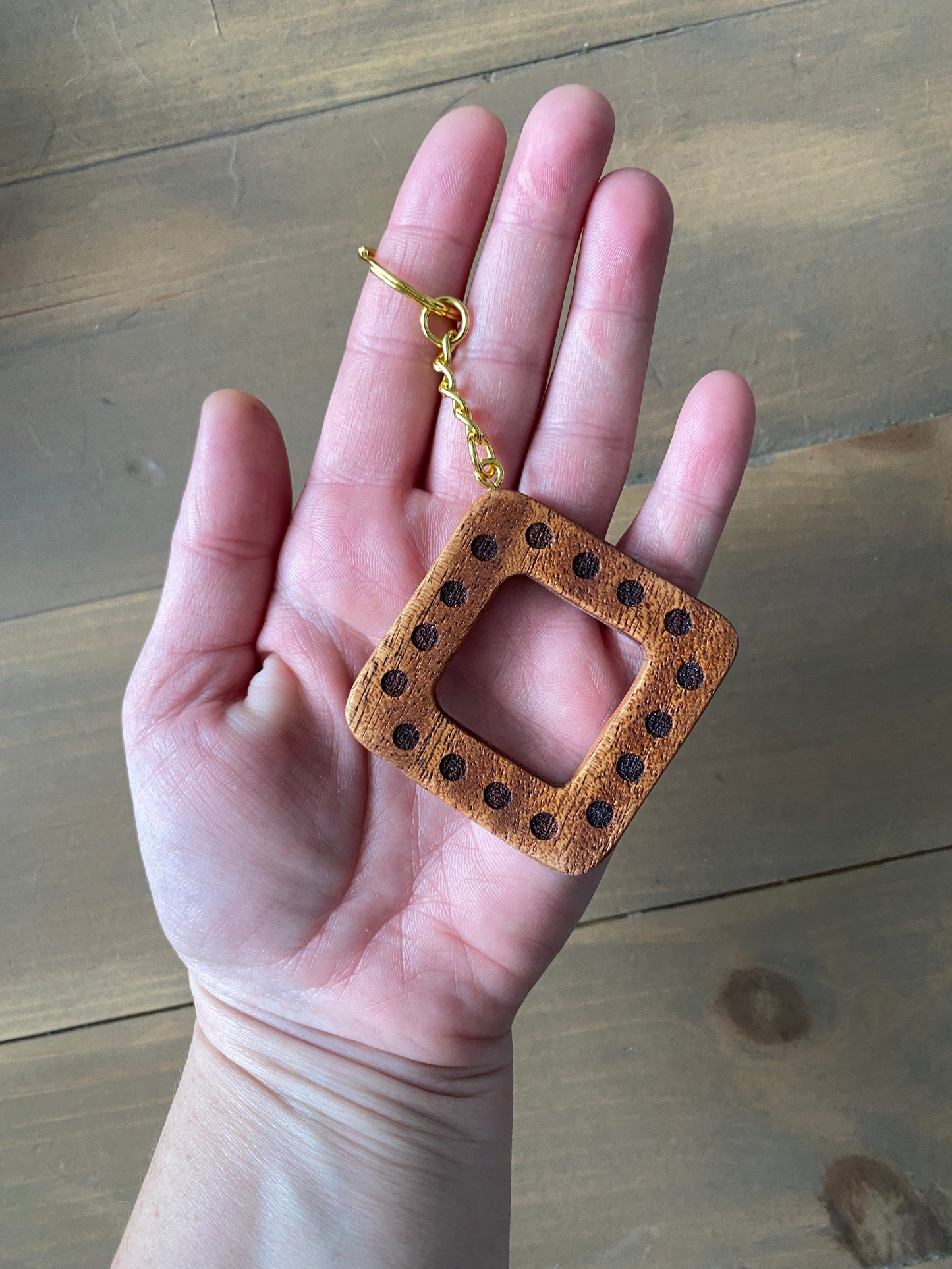 Box Breathing Keychain-Anxiety Tool