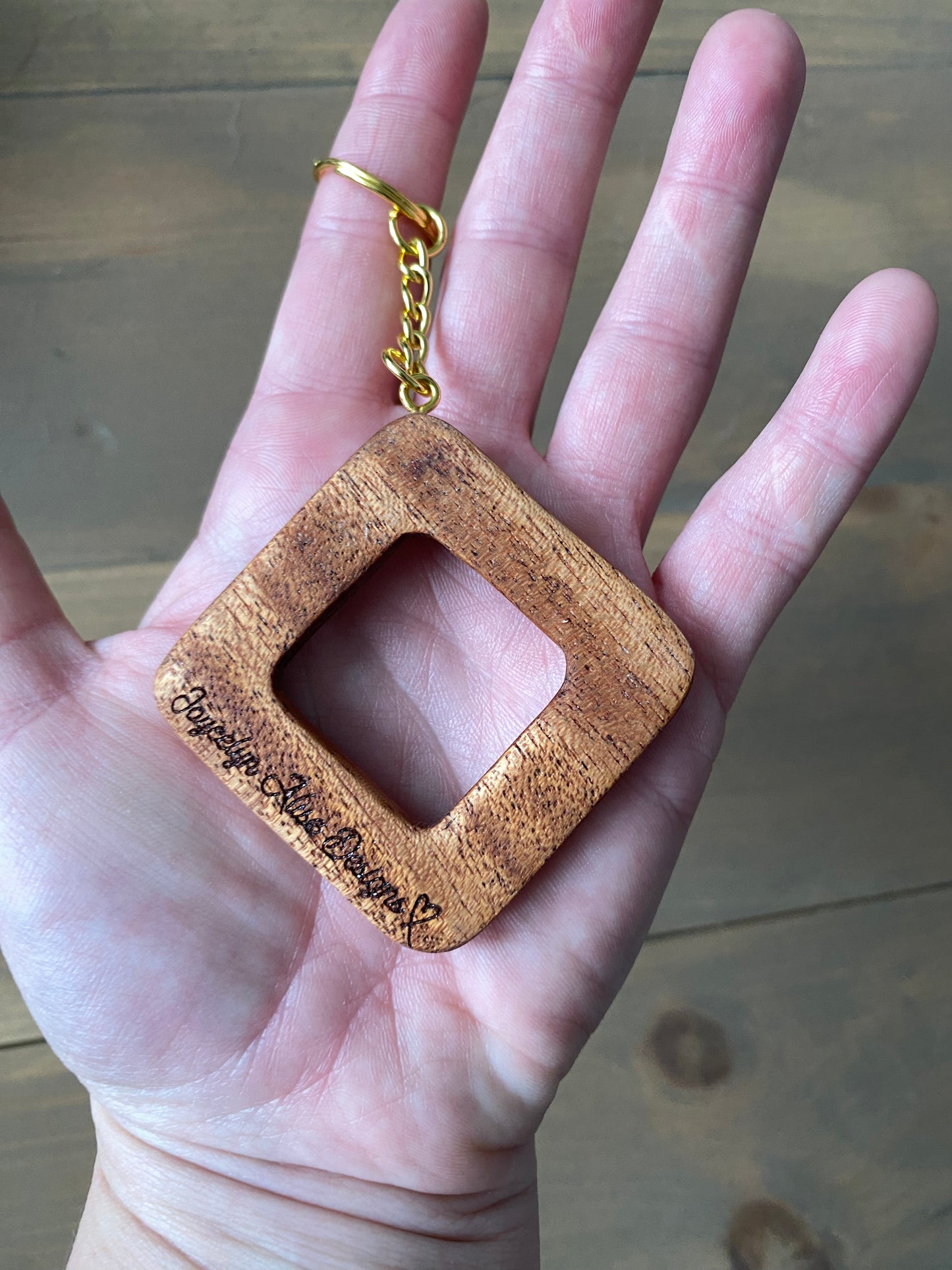 Box Breathing Keychain-Anxiety Tool