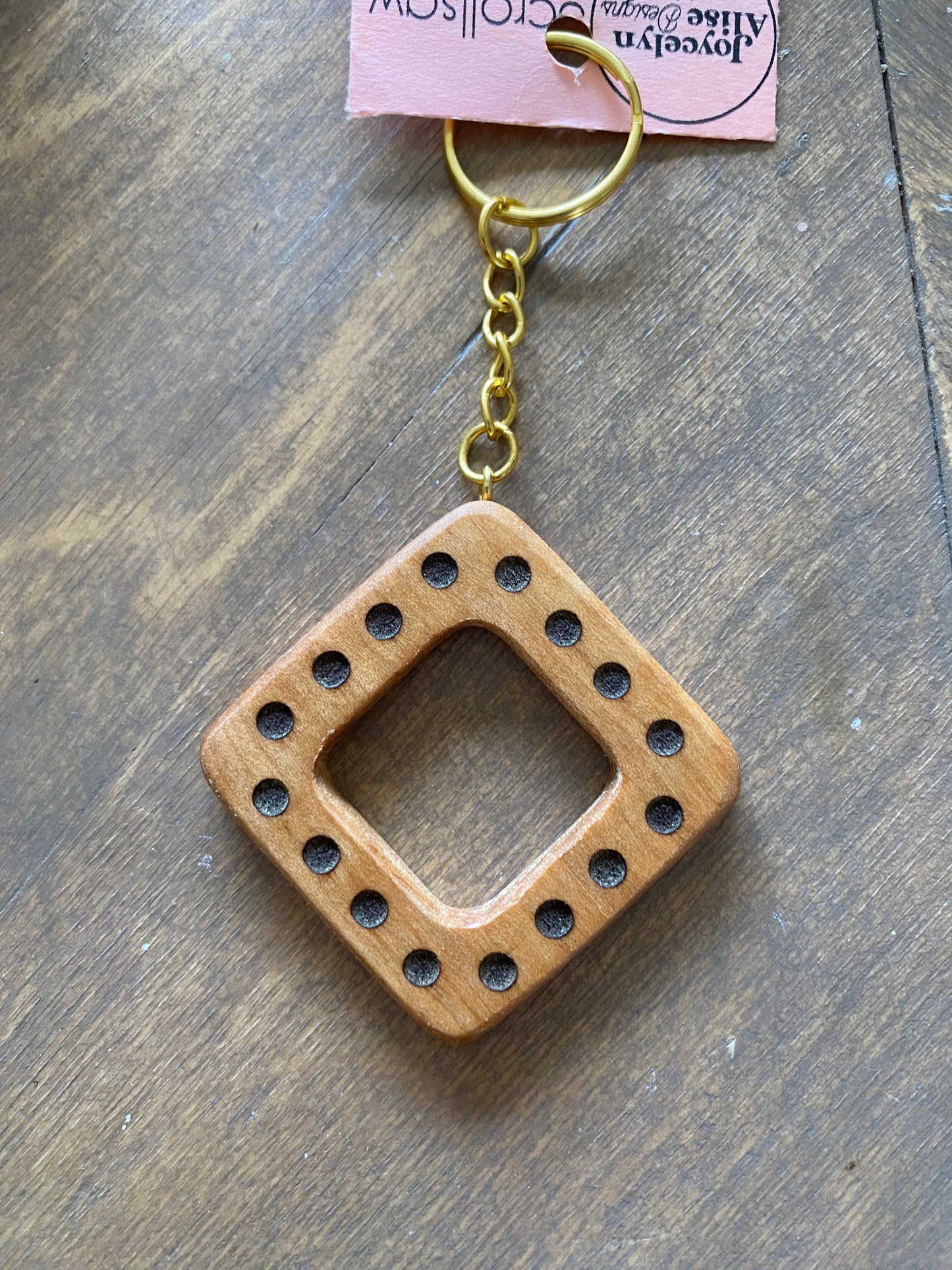 Box Breathing Keychain-Anxiety Tool