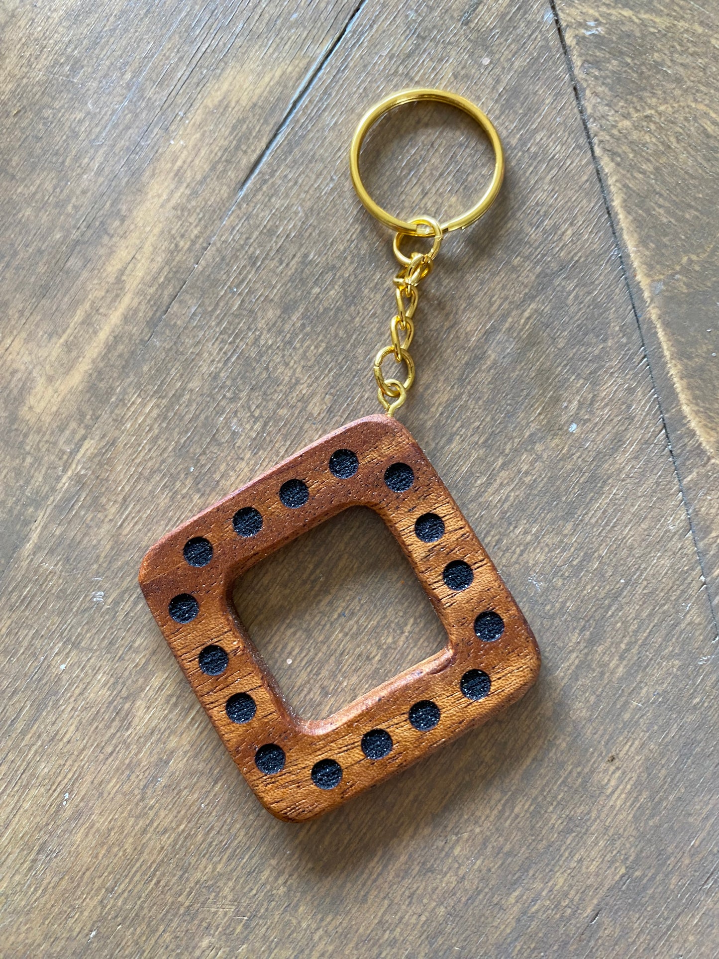 Box Breathing Keychain-Anxiety Tool