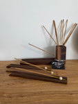Walnut incense holder