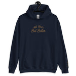 The not great but better embroidered hoodie ✨gold edition✨
