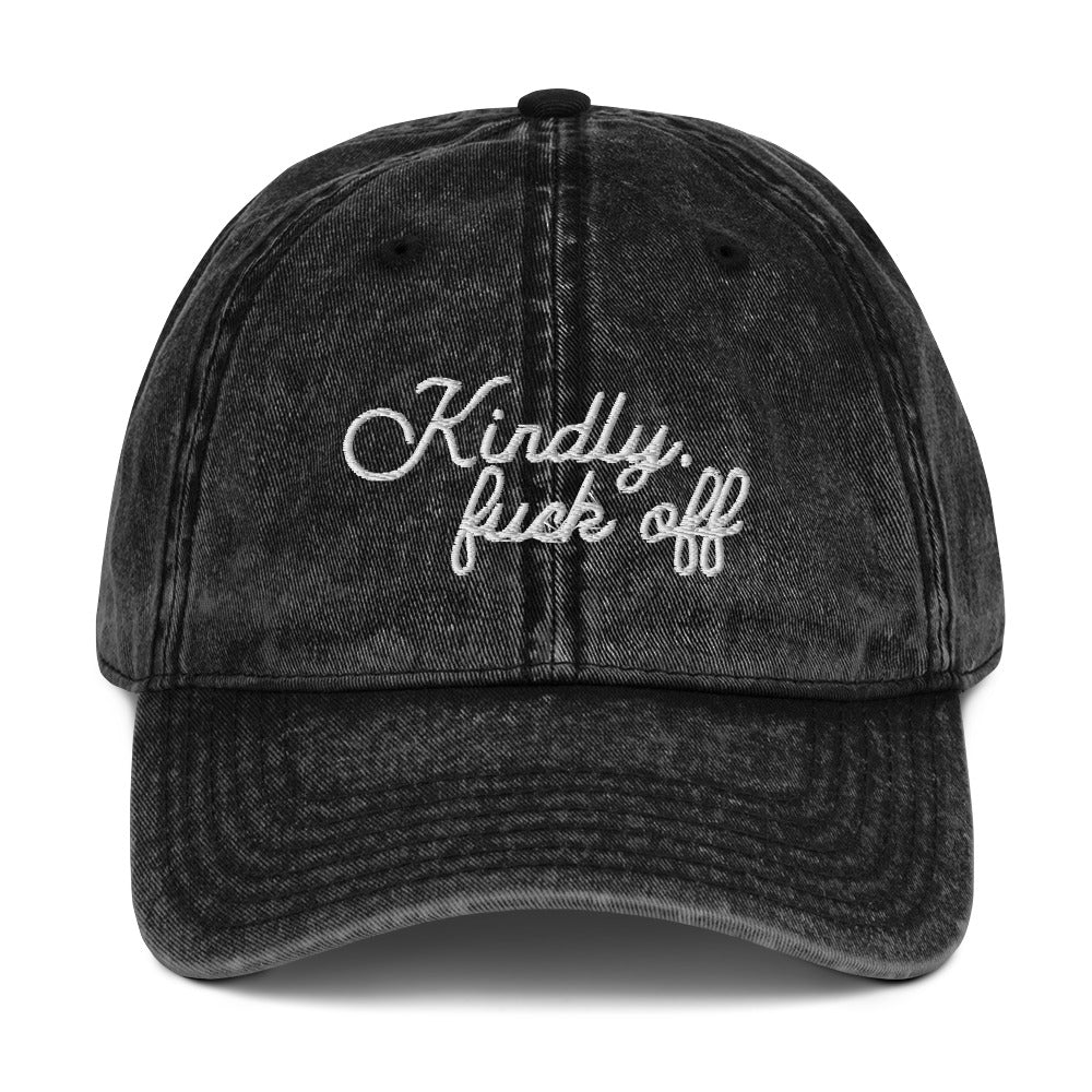 The kindly, Vintage Cotton Twill ball cap