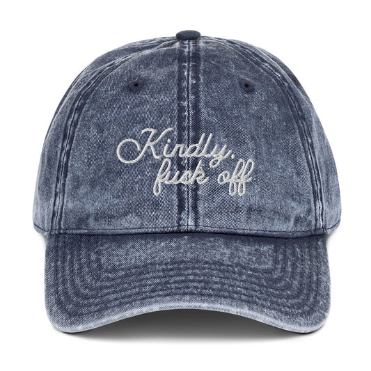 The kindly, Vintage Cotton Twill ball cap